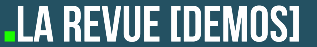 Logo La Revue DEMOS